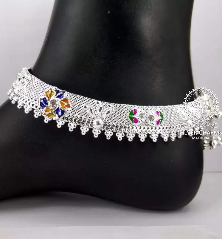 Silver Anklet Collection Silver Anklet Collection