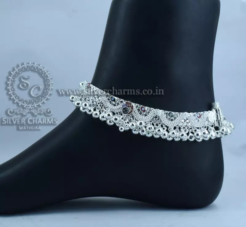 Silver Anklets Trending in India Silver Anklets Trending in India
