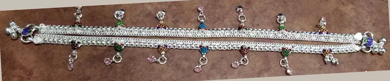 Silver Leg Chains Silver Leg Chains