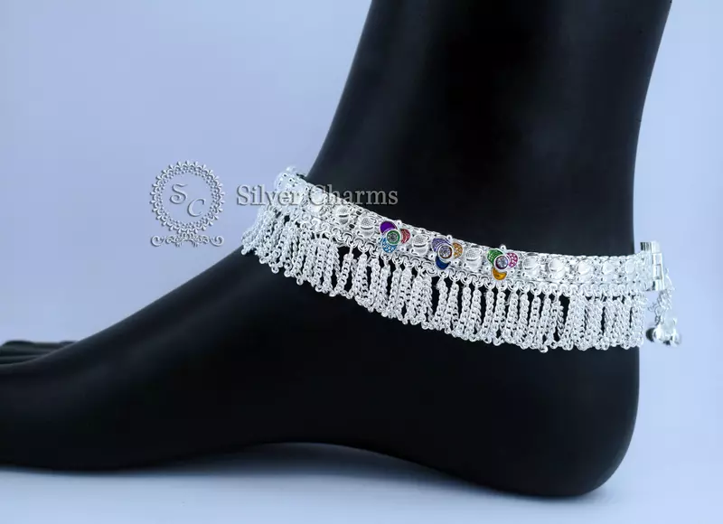 Silver Ornaments for Feet Silver Ornaments for Feet